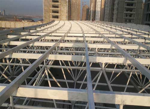 銀川慶華酒店鋼結(jié)構(gòu)網(wǎng)架